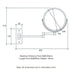 Ablaze 8x Magnification Shaving Mirror